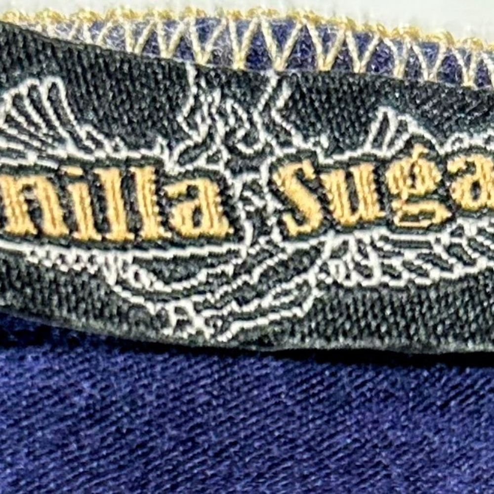 Vanilla Sugar Blue and Cream Mandala design Tank Top - Picture 2 of 4